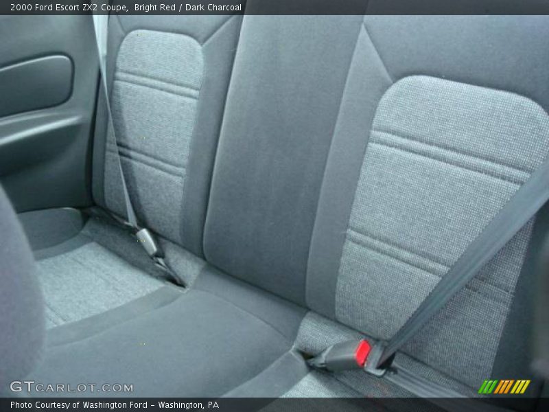 Bright Red / Dark Charcoal 2000 Ford Escort ZX2 Coupe