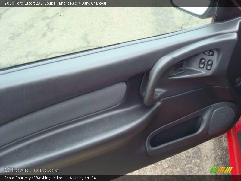 Bright Red / Dark Charcoal 2000 Ford Escort ZX2 Coupe