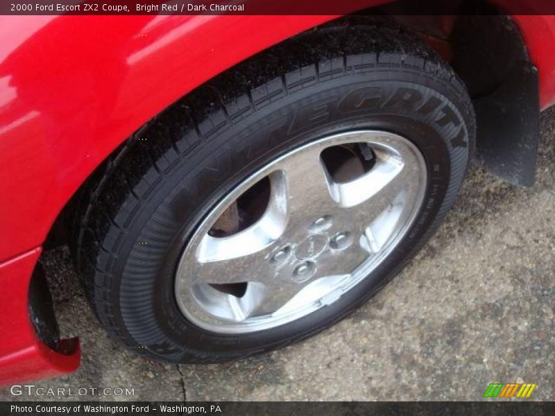 Bright Red / Dark Charcoal 2000 Ford Escort ZX2 Coupe