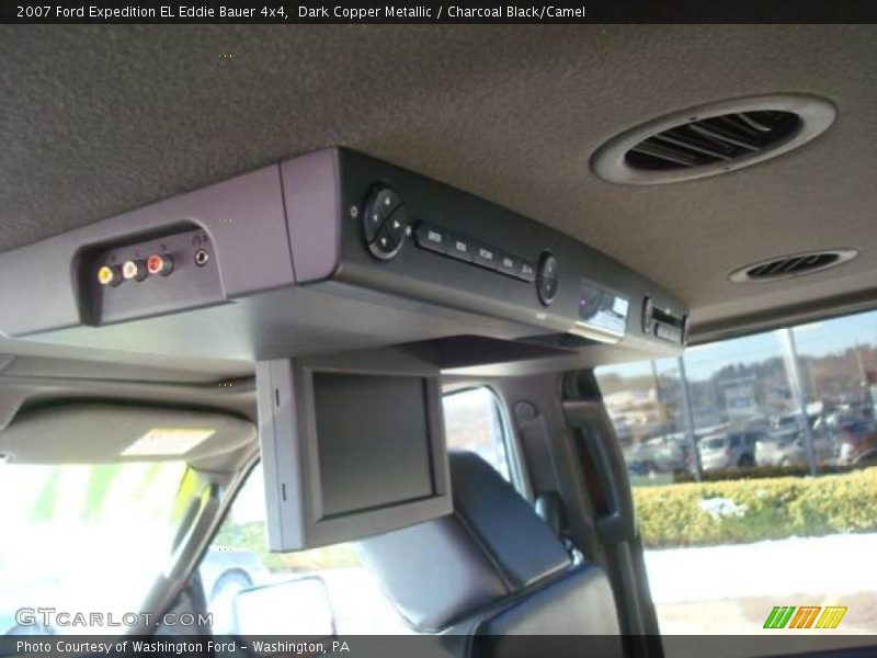 Dark Copper Metallic / Charcoal Black/Camel 2007 Ford Expedition EL Eddie Bauer 4x4