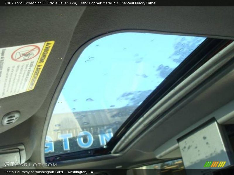 Dark Copper Metallic / Charcoal Black/Camel 2007 Ford Expedition EL Eddie Bauer 4x4