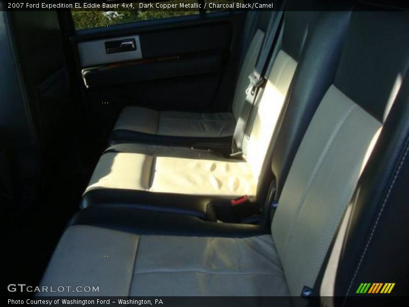 Dark Copper Metallic / Charcoal Black/Camel 2007 Ford Expedition EL Eddie Bauer 4x4