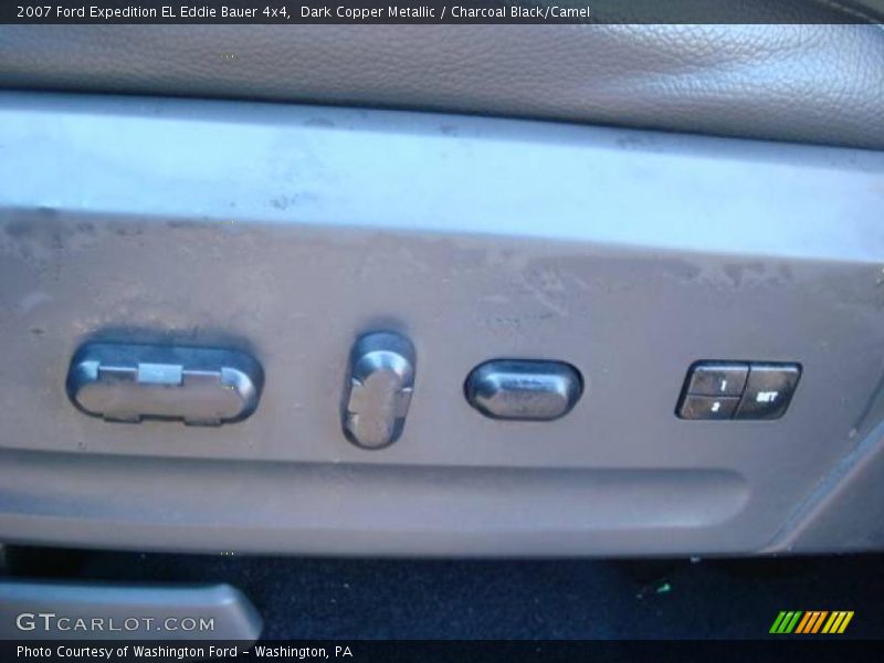 Dark Copper Metallic / Charcoal Black/Camel 2007 Ford Expedition EL Eddie Bauer 4x4