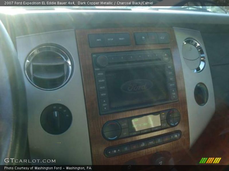 Dark Copper Metallic / Charcoal Black/Camel 2007 Ford Expedition EL Eddie Bauer 4x4