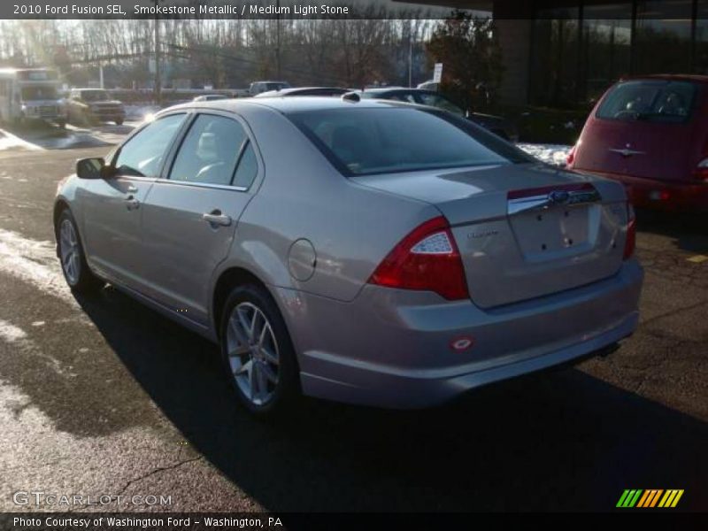 Smokestone Metallic / Medium Light Stone 2010 Ford Fusion SEL