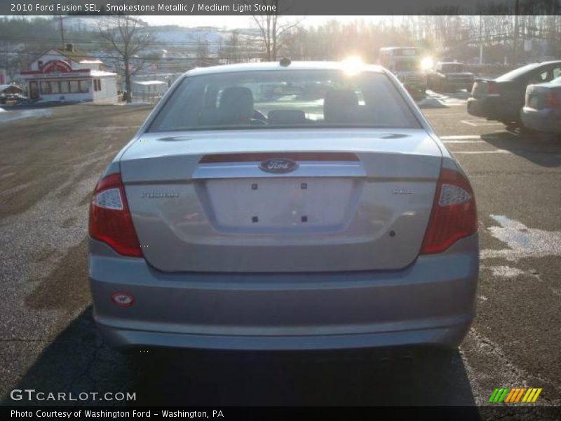 Smokestone Metallic / Medium Light Stone 2010 Ford Fusion SEL