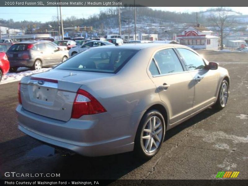 Smokestone Metallic / Medium Light Stone 2010 Ford Fusion SEL