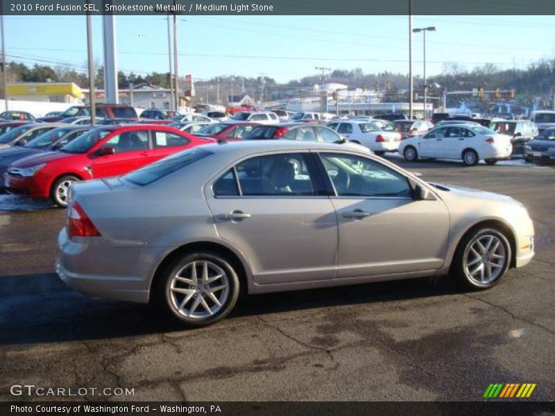 Smokestone Metallic / Medium Light Stone 2010 Ford Fusion SEL