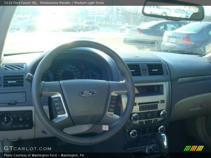 Smokestone Metallic / Medium Light Stone 2010 Ford Fusion SEL