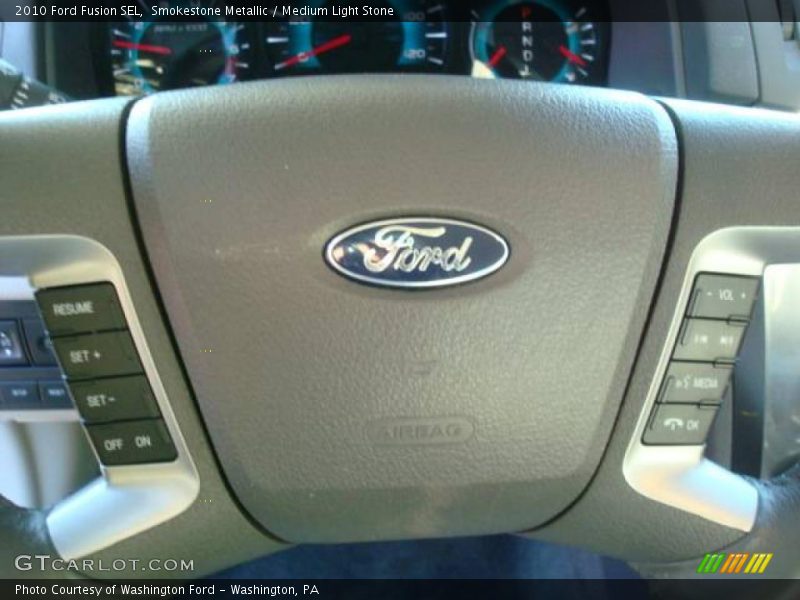Smokestone Metallic / Medium Light Stone 2010 Ford Fusion SEL