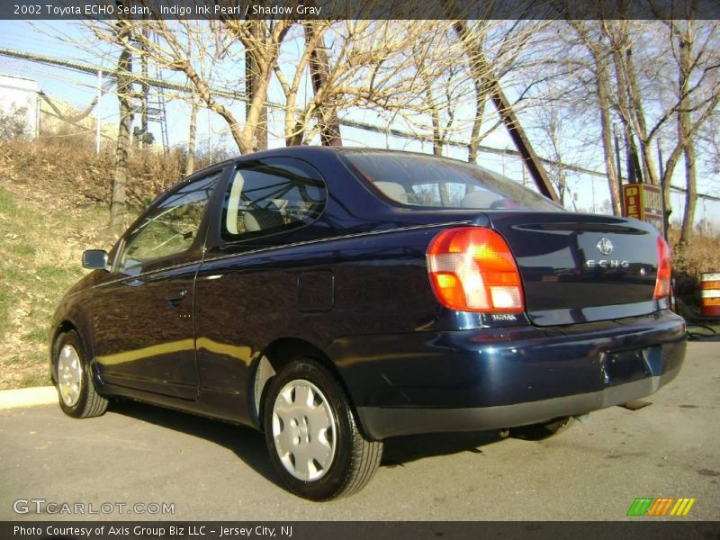 Indigo Ink Pearl / Shadow Gray 2002 Toyota ECHO Sedan