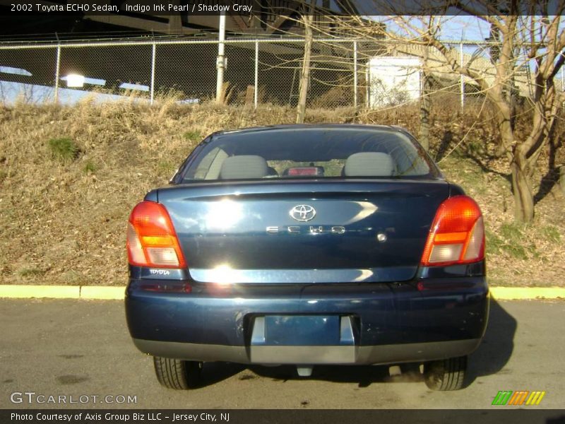 Indigo Ink Pearl / Shadow Gray 2002 Toyota ECHO Sedan