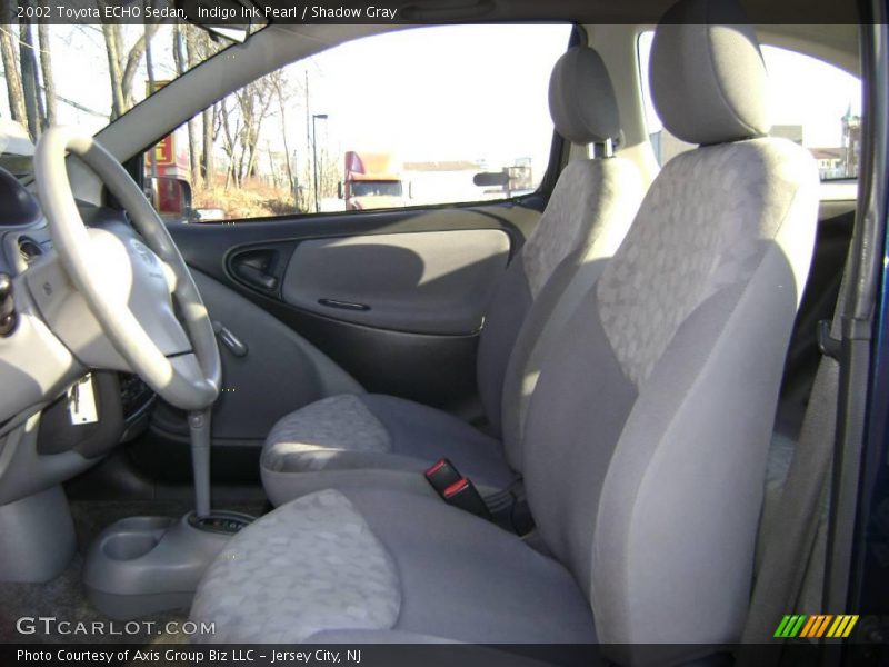 Indigo Ink Pearl / Shadow Gray 2002 Toyota ECHO Sedan