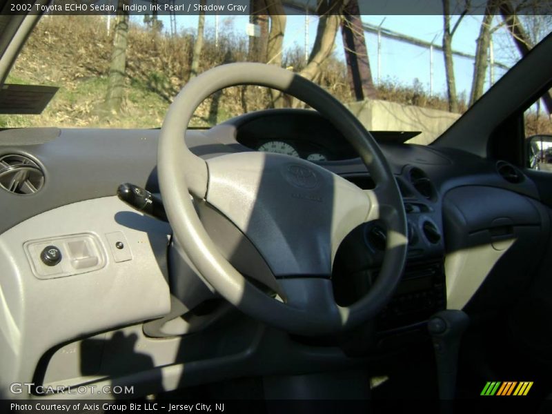 Indigo Ink Pearl / Shadow Gray 2002 Toyota ECHO Sedan