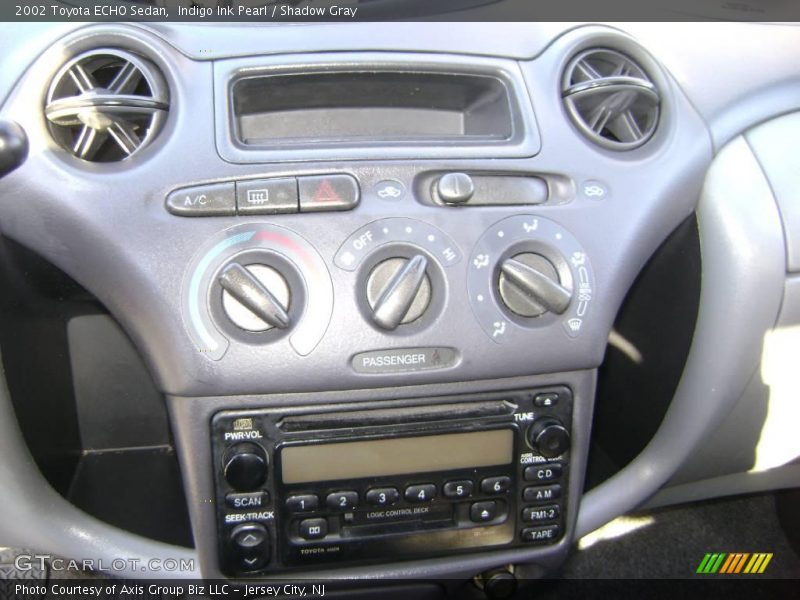 Indigo Ink Pearl / Shadow Gray 2002 Toyota ECHO Sedan