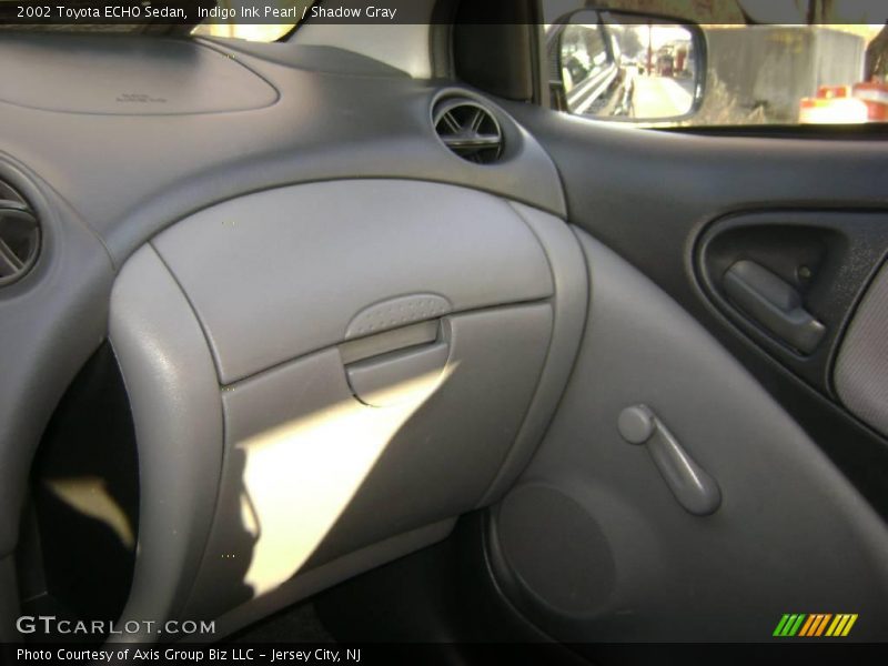 Indigo Ink Pearl / Shadow Gray 2002 Toyota ECHO Sedan