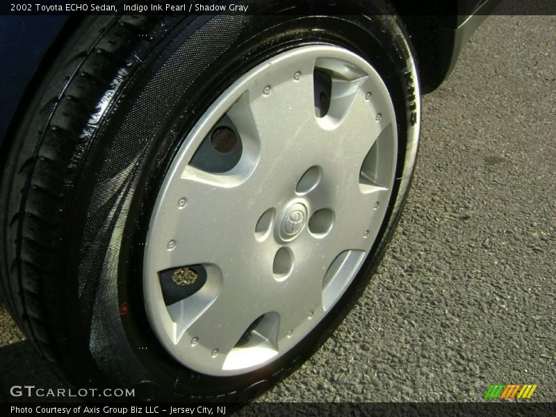 Indigo Ink Pearl / Shadow Gray 2002 Toyota ECHO Sedan