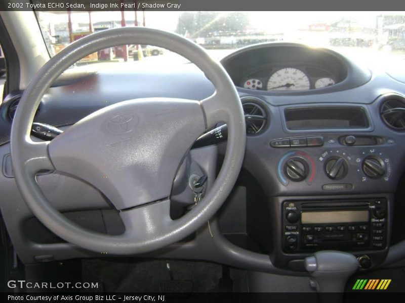 Indigo Ink Pearl / Shadow Gray 2002 Toyota ECHO Sedan