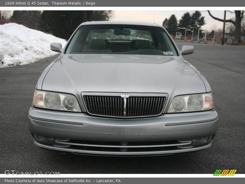 Titanium Metallic / Beige 1999 Infiniti Q 45 Sedan