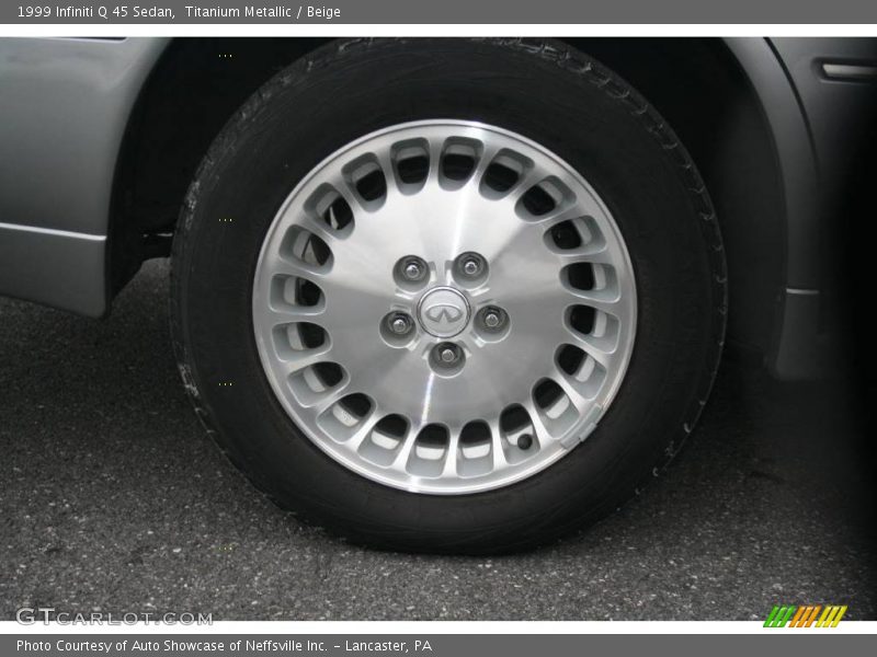 Titanium Metallic / Beige 1999 Infiniti Q 45 Sedan