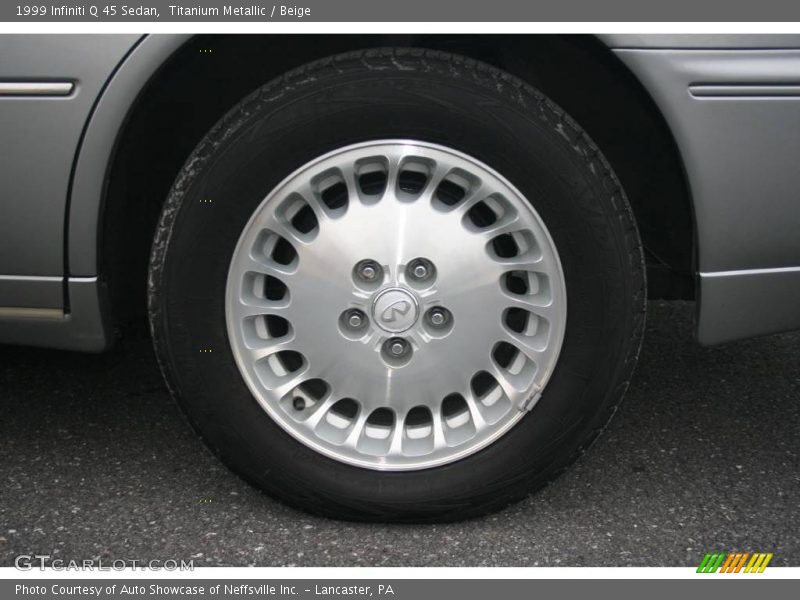 Titanium Metallic / Beige 1999 Infiniti Q 45 Sedan