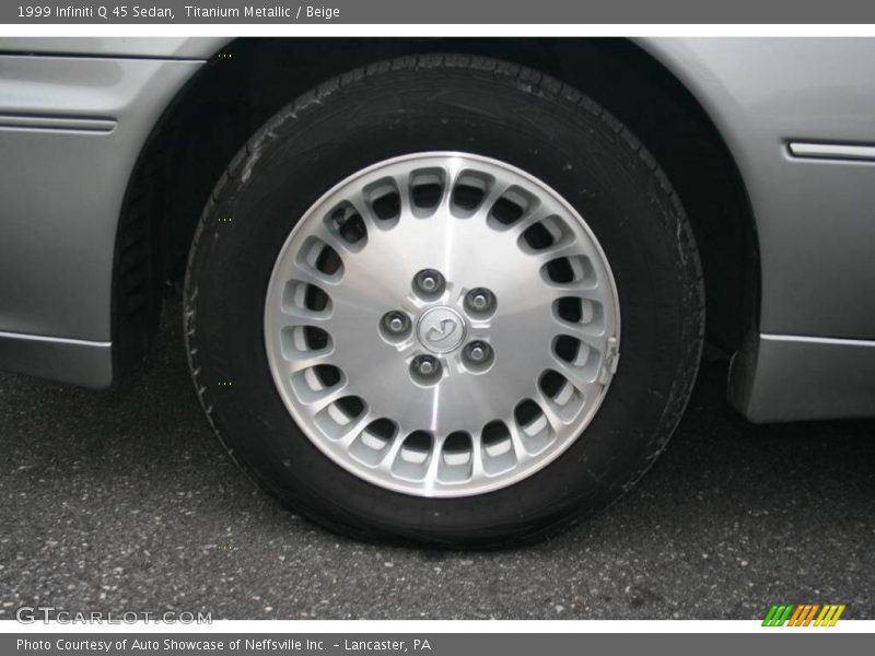 Titanium Metallic / Beige 1999 Infiniti Q 45 Sedan