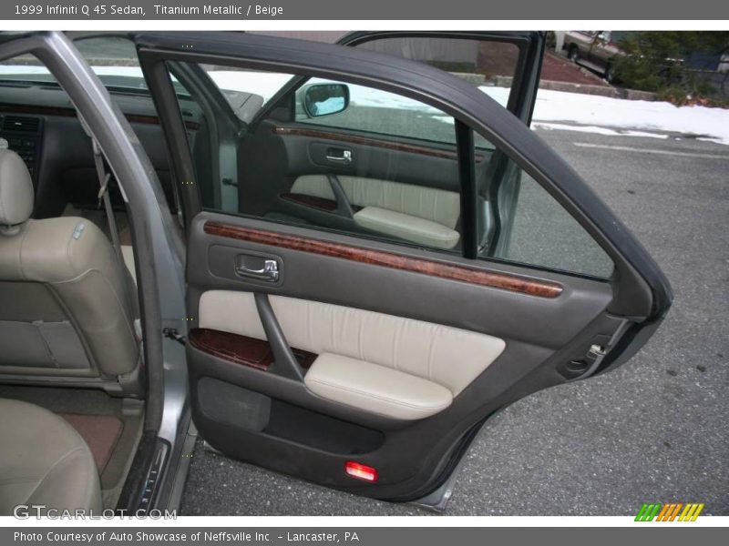 Titanium Metallic / Beige 1999 Infiniti Q 45 Sedan
