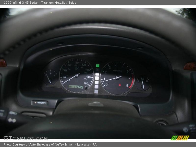 Titanium Metallic / Beige 1999 Infiniti Q 45 Sedan