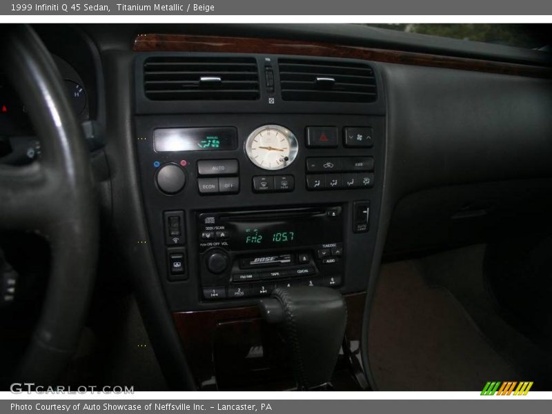 Titanium Metallic / Beige 1999 Infiniti Q 45 Sedan