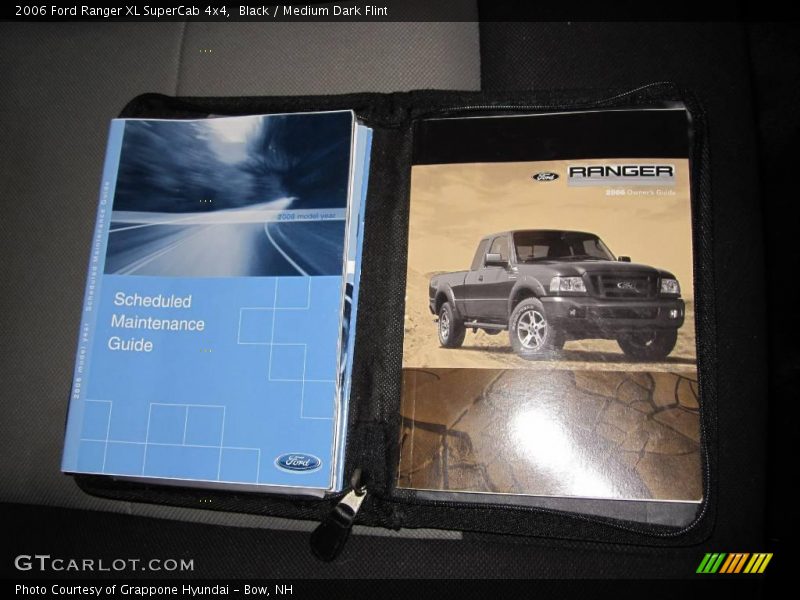 Black / Medium Dark Flint 2006 Ford Ranger XL SuperCab 4x4
