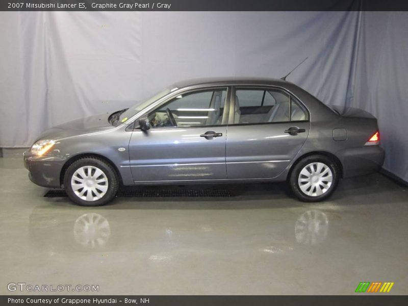 Graphite Gray Pearl / Gray 2007 Mitsubishi Lancer ES
