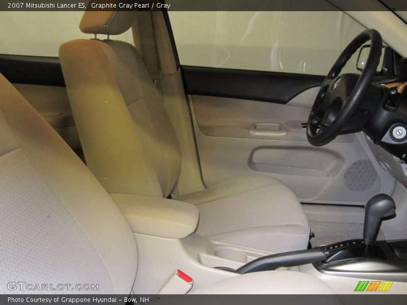 Graphite Gray Pearl / Gray 2007 Mitsubishi Lancer ES