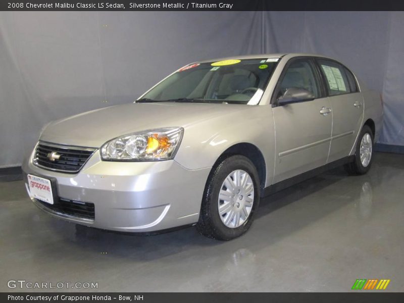 Silverstone Metallic / Titanium Gray 2008 Chevrolet Malibu Classic LS Sedan