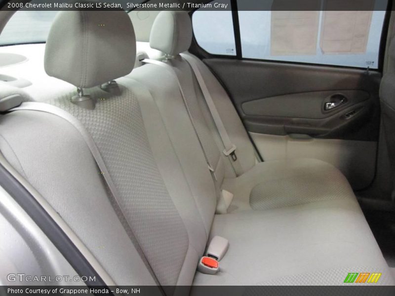 Silverstone Metallic / Titanium Gray 2008 Chevrolet Malibu Classic LS Sedan