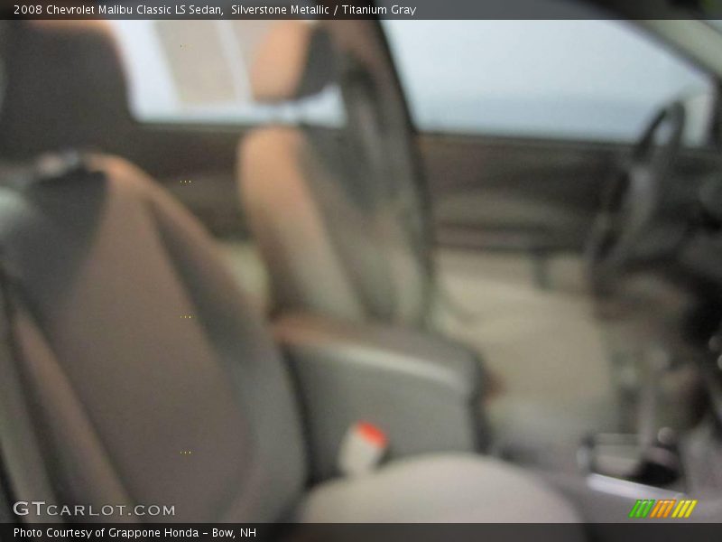 Silverstone Metallic / Titanium Gray 2008 Chevrolet Malibu Classic LS Sedan