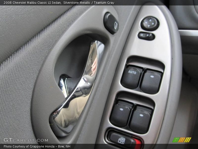 Silverstone Metallic / Titanium Gray 2008 Chevrolet Malibu Classic LS Sedan