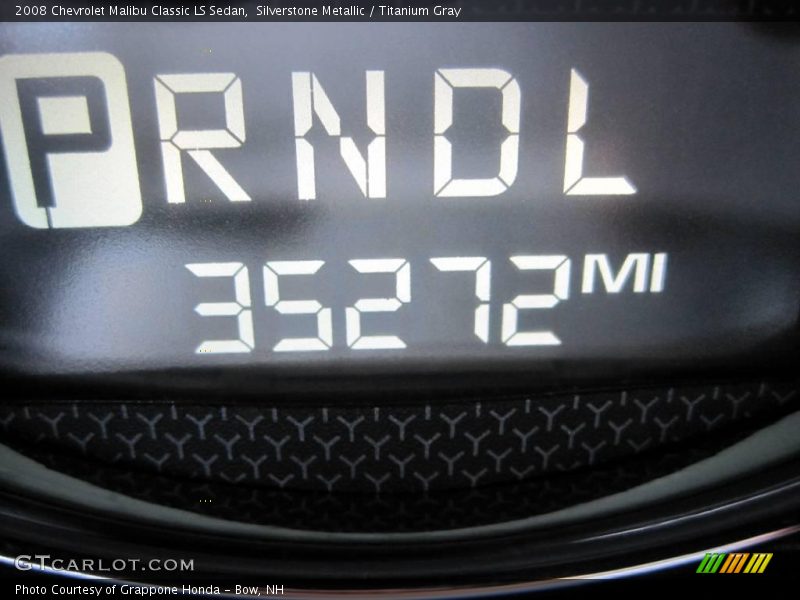 Silverstone Metallic / Titanium Gray 2008 Chevrolet Malibu Classic LS Sedan