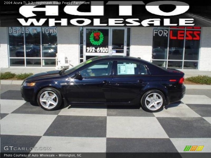Nighthawk Black Pearl / Parchment 2004 Acura TL 3.2