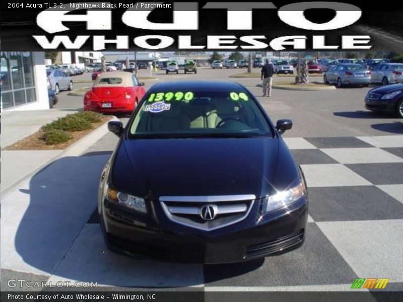 Nighthawk Black Pearl / Parchment 2004 Acura TL 3.2