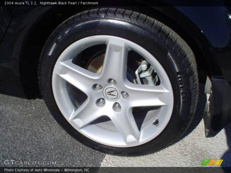 Nighthawk Black Pearl / Parchment 2004 Acura TL 3.2
