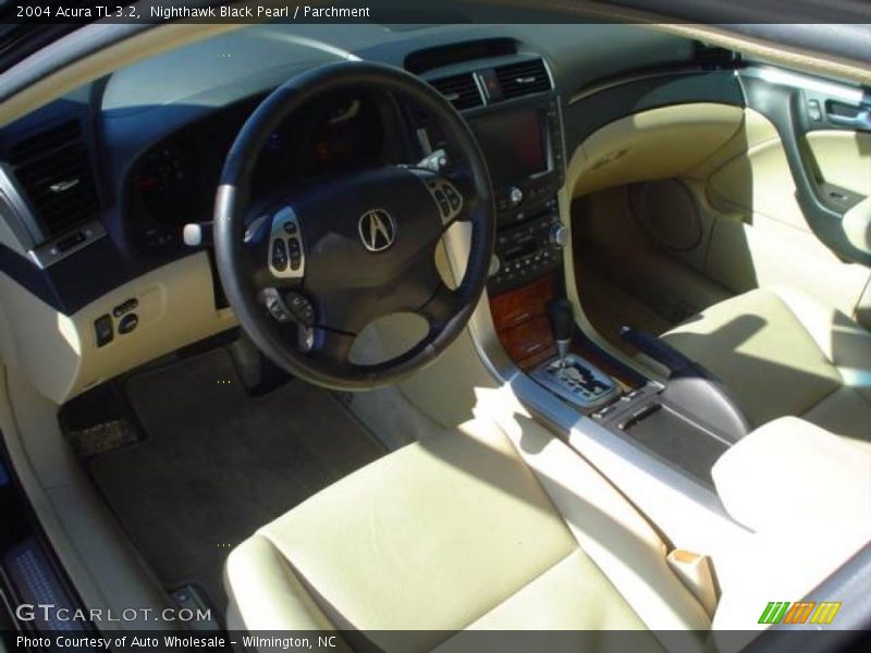 Nighthawk Black Pearl / Parchment 2004 Acura TL 3.2