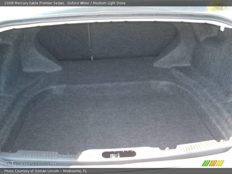 Oxford White / Medium Light Stone 2008 Mercury Sable Premier Sedan