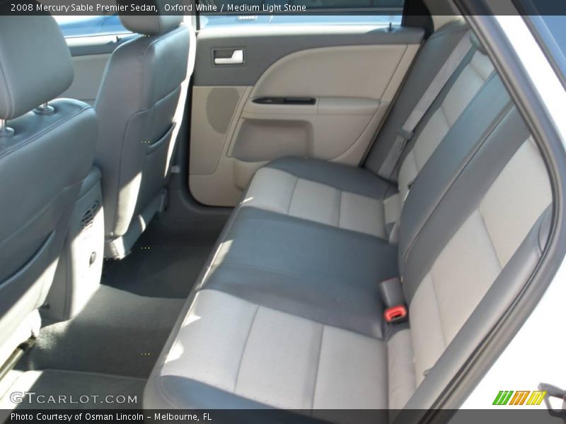 Oxford White / Medium Light Stone 2008 Mercury Sable Premier Sedan