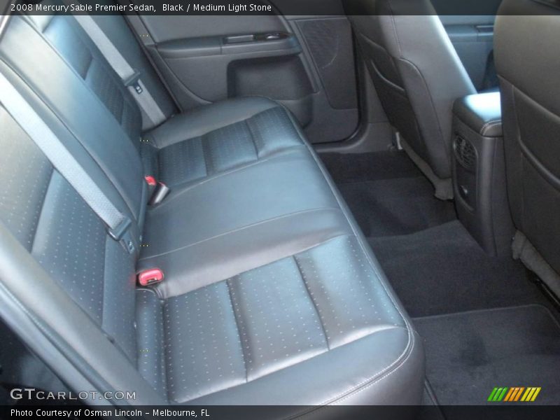 Black / Medium Light Stone 2008 Mercury Sable Premier Sedan