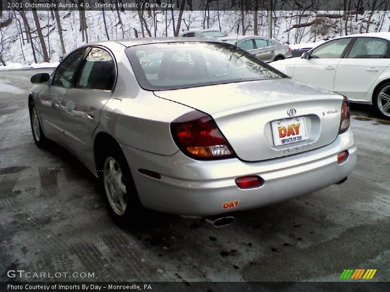Sterling Metallic / Dark Gray 2001 Oldsmobile Aurora 4.0