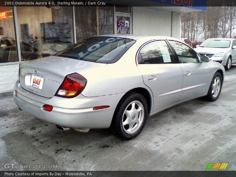 Sterling Metallic / Dark Gray 2001 Oldsmobile Aurora 4.0