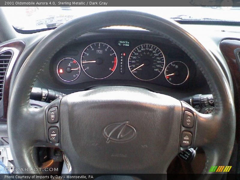 Sterling Metallic / Dark Gray 2001 Oldsmobile Aurora 4.0