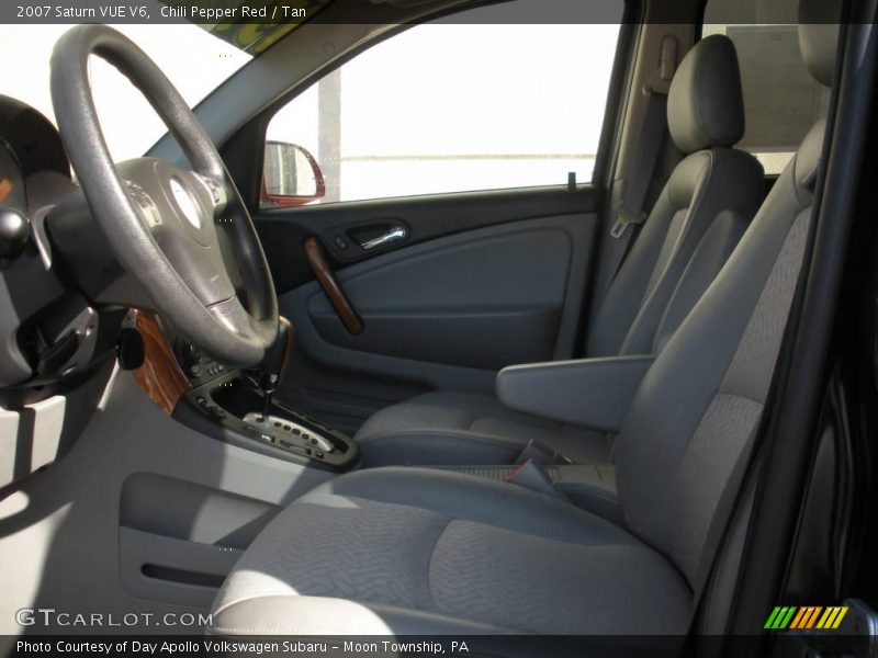 Chili Pepper Red / Tan 2007 Saturn VUE V6