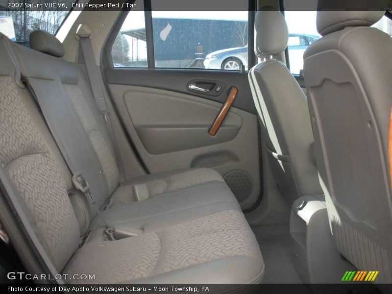 Chili Pepper Red / Tan 2007 Saturn VUE V6