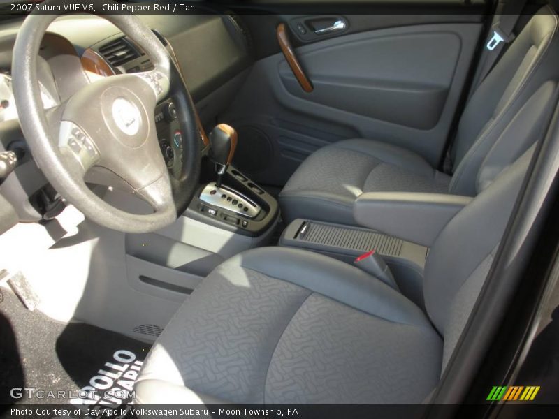 Chili Pepper Red / Tan 2007 Saturn VUE V6
